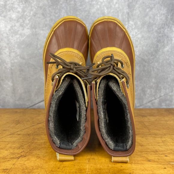 Sorel 1964 Premium Women’s Insulated Duck Boots Brown Leather Weatherproof US 7 - Picture 8 of 12